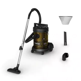 مكنسة برميل تيفال 2200واط 20 لتر اسود وذهبي TW4025M0