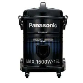 مكنسة باناسونيك برميل 1500 واط 15 لتر اسود ازرق MC-YL690A747