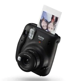 فوجي فيلم كاميرا إنستاكس ميني 11 الفورية، رمادي غامق