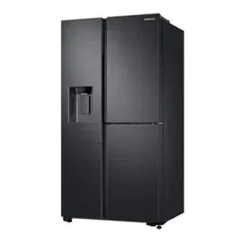 ثلاجة سامسونج 3 باب 21.2 قدم أسود مطفي RS65R5691B4C