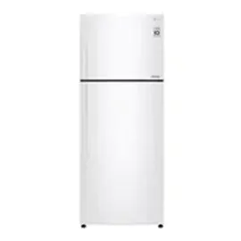 ثلاجة LG بابين 16.9 قدم ابيض LT18CBBWLN