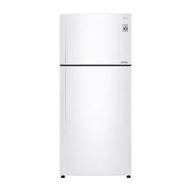 ثلاجة LG بابين 16.9 قدم ابيض LT18CBBWLN