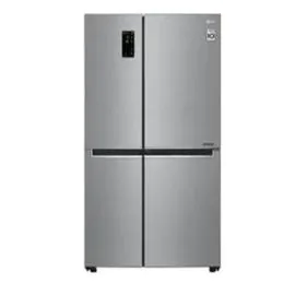 ثلاجة LG دولابي 28.1 قدم فضي بلاتيني LS312BBSLN