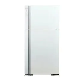 ثلاجة هيتاشي بابين 18 قدم ابيض R-V660PS7K TWH
