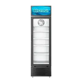 ثلاجة عرض هايسنس تبريد 13.64 قدم اسود SC382FL