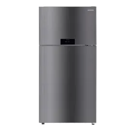 ثلاجة دايو بابين 19.8 قدم سلفر FN-G717NTIBD