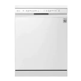 غسالة صحون LG سعة 14 قطعة ابيض 9 برامج DFB512FW