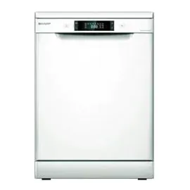 غسالة صحون شارب 14 مكان 8 برامج ابيض QW-MA814K-WH3