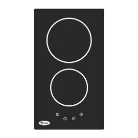 سطح تيرم 29سم 2 عين كهرباء سيراميك برتغالي أسود TRMVCMP310ET