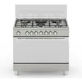 فرن بومبانى ايطالي 60 * 90 غاز استيل امان كامل DIVA90GG5TCIX