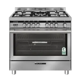 فرن جليم غاز استاند 100*60 سم امان كامل استيل ST167GIFSMFAF