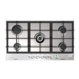 سطح جليم غاز بلت ان 86 سم 5 عيون امان كامل استيل GTD955HIX