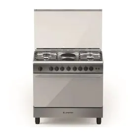 فرن اريستون 60*90 استيل امان كامل غاز / كهرباء BAM951EMSS