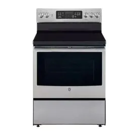 فرن جنرال كهرباء سيراميك 76 سم استيل امان كامل JCB835SISS