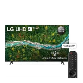 تلفزيون UP77 ذكي فائق الوضوح (UHD) من إل جي مقاس 65 بوصة بدقة 65UP7750PVB ,4K