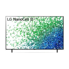 تلفزيون NanoCell من إل جي بدقة 4K حقيقية مقاس 75 بوصة من السلسلة 80، ألوان خلايا النانو، 75NANO80VPA