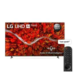 تلفزيون فائق الوضوح (UHD) من إل جي بدقة 4K مقاس 86 بوصة من السلسلة 80، شاشة السينما، 86UP8050PVB 