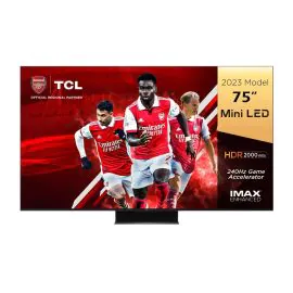 شاشة TCL سمارت 75 بوصة Mini LED 75C845 4K