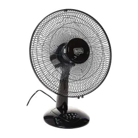 مروحة مكتب بلاك & ديكر 60 واط اسود FD1620-B5