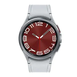 سامسونج، جالكسي واتش 6، ساعة ذكية، 43 مم، فضي