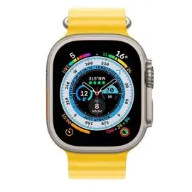 ساعة ابل الترا 49 TI OB-AMU باللون الأصفر