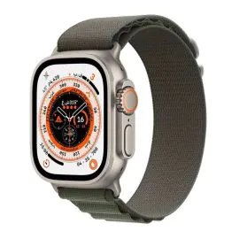 أبل ساعة ألترا ، 49 مللي جي بي إس خاصية إتصال، سوار أخضر ألبين