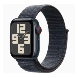 ابل، ساعة اس إي، 44 مللي، جي بي اس، خاصية الاتصال، غطاء سماء الليل مع  سوار رياضي حبري