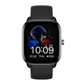 أمازفيت , ساعة جي تي سي 4 ميني الذكية , أسود