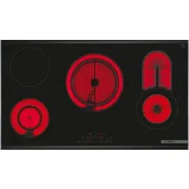 سطح بوش بلت ان 90 سم كهرباء سيراميك اسود PKC975FB2M