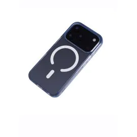 غطاء زوندا شفاف لآيفون 17 برو ماكس مع ماج سيف - أبيض