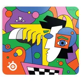 ماوس باد ستيل سيريز QCK روما بيب للألعاب، حجم كبير، – SS-63848