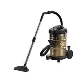 مكنسة هيتاشى برميل 21 لتر 2200 واط اسود CV-960F SS220 BK