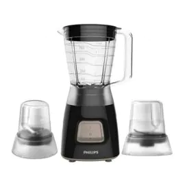 خلاط فيليبس 1.25 لتر 350 واط مع مطحنتين HR2058/91