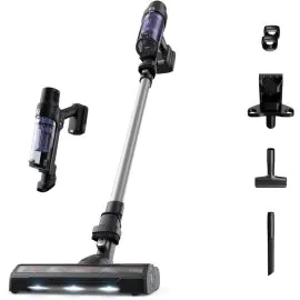 مكنسة تيفال كهربائية لاسلكية 140 واط رمادي/ارجواني TY6A35HO