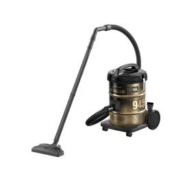 مكنسة هيتاشى برميل 18 لتر 2000 واط اسود CV-945F SS220 BK