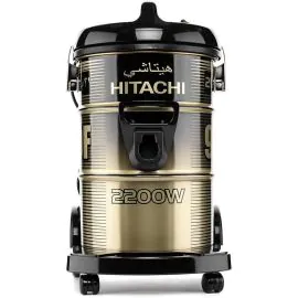 مكنسة هيتاشي برميل 21 لتر 2200 واط اسود CV-960FBK