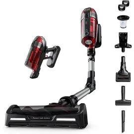 مكنسة عمودية لاسلكية تيفال 350واط 0.9 لتراسود واحمر TY98A2GO