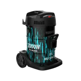 مكنسة توشيبا برميل 2000 واط 21 لتر اسود*لبنى VC-DR200ABF(B)
