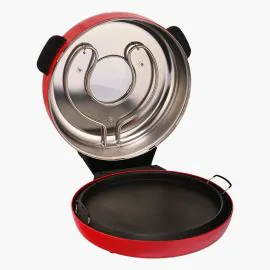 صانعة خبز عربي اديسون 1600 واط تيفال احمر QL25