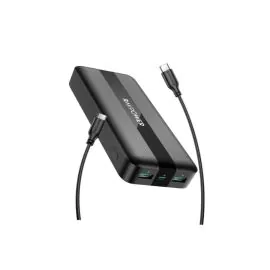 راف باور ، بنك طاقة، 20000 مللي أمبير، 20 واط، أسود