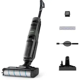 مكنسة عمودية تيفال رطب وجاف 2في1 200واط1.17لتر اسود GF5035M0