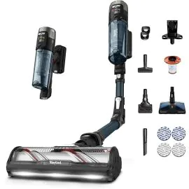 مكنسة تيفال كهربائية لاسلكية 150 واط أزرق/أسود TY9AD3HO