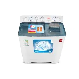 غسالة هام بحوضين، 14 كيلو، أبيض - HWM14000-21N