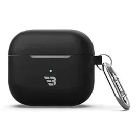 بايكرون , حافظة من السيليكون لسماعات Airpod Pro , أسود