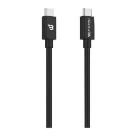 بايكرون , كابل USB A إلى Micro USB 2A 1.2 متر TPU ,أسود