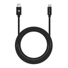 بايكرون , كابل تايب سي إلى تايب سي 1.2 متر 3 أمبير , أسود