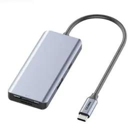 ريتشي , موصل 7 في 1 , HUB , رمادي