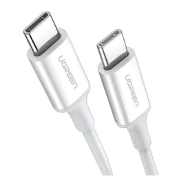 يوجرين , سلك شاحن يو اس بي – يو اس بي , بطول 1 متر , أبيض