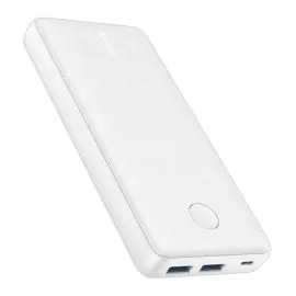 شاحن متنقل أنكر باور كور سيلكت 20000 أبيض