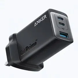 أنكر 735 جان برايم شاحن 65 وات 3 منافذ أسود